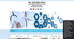 Desktop Screenshot of dottorpaoli.com